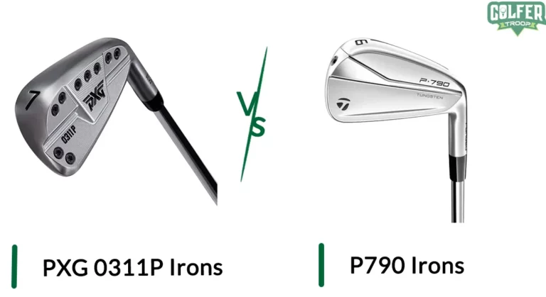PXG 0311P vs. TaylorMade P790 Irons | A Detailed Comparison