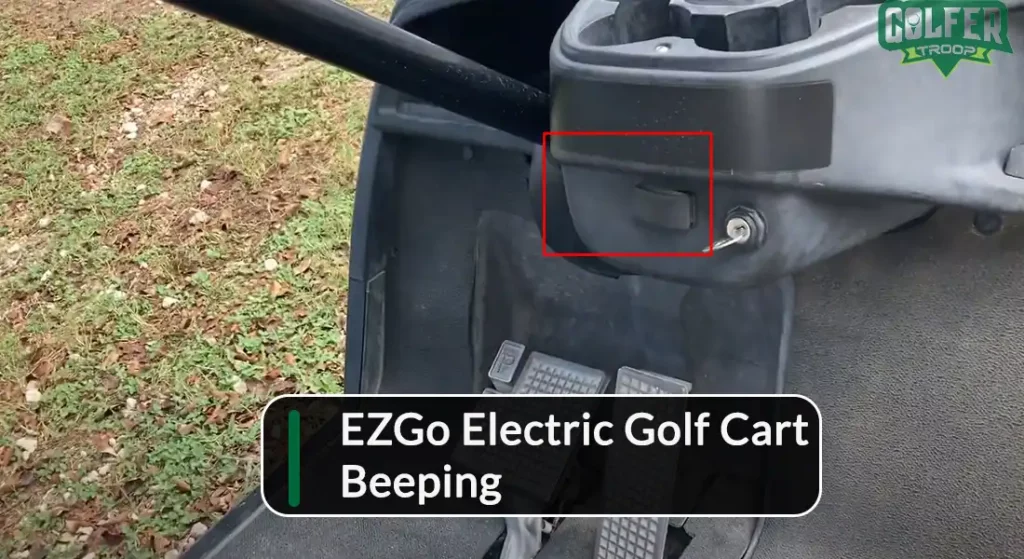 EZGo Electric Golf Cart Beeping