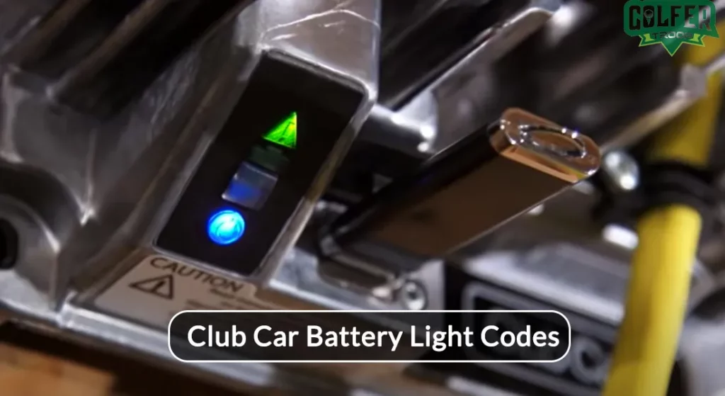 Club Car Battery Light Codes