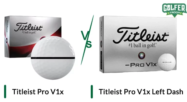 Titleist Pro V1x vs. Pro V1x Left Dash: Comparing Golf Balls