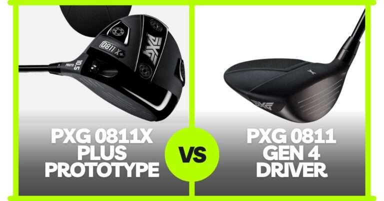 PXG 0811 X Plus Prototype vs. 0811x Gen 4 Driver Comparison