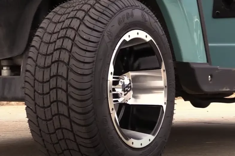 Upgrade your golf cart's tires